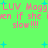Bright green background with repeated pink text and scattered blue plus signs in a pixelated style.
