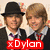 Two individuals in formal attire with a red text overlay reading 'x Dylan' on the left and 'Cole' on the right, transitioning to 'SPROUSE' below.