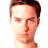 Pixelated static image of a person's face with brown hair and light skin tone on white background, rendered in low-resolution 48x48 pixels at 256x256 review size.