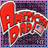 Red stylized text 'AMERICAN DAD' with white outlines on purple background, featuring small American flag detail and 'NT' text in bottom-right corner.