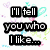 Pixelated text phrases with heart symbols on a white background, featuring black outlined letters and colorful decorative elements.