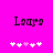 Pixelated text 'Lara' on bright pink background with five white and light purple plus signs below, two versions showing different sign color sequences.