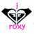 Pixelated heart-shaped icon with black and white sections, pink 'i' above, and changing pink text below