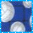 A static buddy icon with a blue border, featuring a pixelated volleyball image on the left and text reading "Volley-ball 'star'" on the right against a blue background.