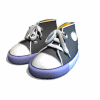 Animated sequence of sneakers with varying shadows and positions across frames.