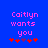 Blue background with pink pixelated text 'Caitlyn wants you' and five red/purple star icons below, two versions of the same design side-by-side.