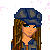 A 3x3 contact sheet of pixel art frames showing a female character in various poses with text overlays reading "single" and "single single and looking".