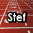Six buddy icons arranged in a , each with a name label over distinct backgrounds including sports fields and objects
