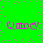 Green background with scattered pink dots and four identical pixelated icons arranged in two , each icon showing a stylized figure with rounded head and rectangular body