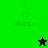 Green and black pixelated icon with 'I <3 Chase' text and star symbols, showing animation changes between frames.