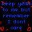 Blue and red pixelated text repeats on a black background with red glitch artifacts.