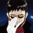 Pixelated anime-style character with horns and white beard on left, alongside "Anime IM" text logo on black background right.