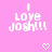 Pixelated text on pink background with two heart symbols below, showing identical static content across observations.