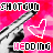 Pixelated icon with pink background, shotgun graphic, and text elements showing 'SHOTGUN' at top and 'WEDDING' below a heart symbol.