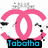 Pixelated icon with pink stylized 'T' and 'O', blue text 'Tobolho', black accents, and gray pixel clusters above.