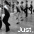 A four- of pixelated images showing dancers and text fragments, with a ballet dancer in mid-pose on black background