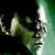 A 50x50 pixel animated contact sheet showing three frames of a character from The Matrix Revolutions with green-tinted background and visible motion blur effects.