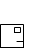 A contact sheet of 20 animated frames showing a minimalist robot icon with square body, small square head, and horizontal line elements that shift position across frames.