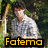 Four- with yellow text overlays: 'Fatema' top-left, 'Loves' top-right, 'Me' bottom-left; each shows a person in distinct settings