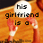 Pixelated image of two hands raised against an orange background with text bubbles showing changing text.
