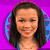 A split-screen animated contact sheet showing a person's face on the left and green text on a dark background on the right, with visible pixelation and color banding.