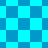 A static image of a blue and cyan checkered pattern with diamond-shaped elements in the lower section.