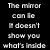 Four distinct background each display a segment of text in bold white letters with black outlines, arranged as a