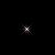 small white starbursts on black background with one larger central burst in the bottom-right corner