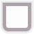 A static square icon with a white central area bordered by a light gray frame, featuring subtle pixelated corner details.