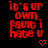 Red pixelated text on black background reads "it's ur own fault i hate u" with a red heart symbol below.