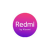 A circular pixelated icon with a gradient from pink to purple, featuring partially visible white text reading "Redm" and a horizontal line below it.