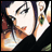 Pixelated anime-style character face with dark hair and green earrings on left, black background with white text 'Anime IM' and stylized 'CIM' logo on right.
