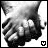 Animated contact sheet of a black-and-white hand-holding icon with red text changing across frames to form the phrase "ALL YOU NEED IS LOVE".