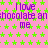 Pink background with green star pattern and purple text repeating 'I love chocolate an:chocolate an me' across multiple