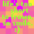 Green text on a pixelated pink and yellow background repeats 'life's too short to frown, so smile. :)' in four identical