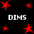 Red star-shaped icons and white text on a black background, with multiple stars arranged around the text.