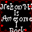 Pixelated text repeats across a black background with red accents, forming a of 'NekonM', 'Is', 'Amesone', and 'Rank' in white and red
