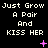 Pixelated text repeats across a black background with animated pink sparkles appearing and disappearing in different positions.