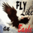 Animated sequence of an eagle with outstretched wings, displaying text variations above and below the bird.