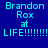 Four pixelated display identical text with varying background colors: blue, magenta, red, and dark magenta