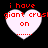 Red pixelated text above a white heart on black background, with four identical showing the same static image