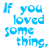 A static contact sheet of a text-based animated icon showing blue pixelated text on white background with gray transparency area.