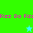 Pixelated green and cyan background with pink text repeating "Pizz Do Fiz" and two star icons in different positions.