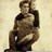 A split- image with a statue on the left and a person in grayscale on the right, overlaid with bold text reading "betcha see that coming"