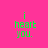 Green pixelated text 'i heart you.' on a pink background with four variations showing different light effects.