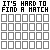 pixelated icons with repeated text 'IT'S HARD TO FIND A MATCH' above each , featuring a small pink figure in various poses and expressions across the