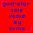 Red background with blue text reading 'gold-star cafe rocks my socks' repeated in a pattern, each instance accompanied by small pink star graphics