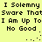 Yellow background with black pixelated text repeating phrases and animated dot patterns in the center.