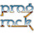 Pixelated text reads "PROOF" above "MCE" with blue, brown, and orange color accents on a white background.