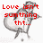 Pixelated grayscale figure with red text overlays across three showing text changes